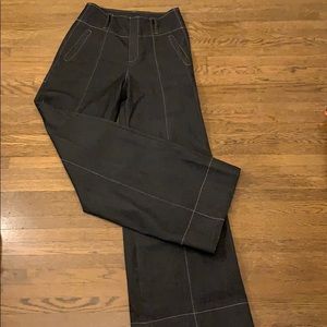 Cinq à sept high waist, wide leg jean. Size 6